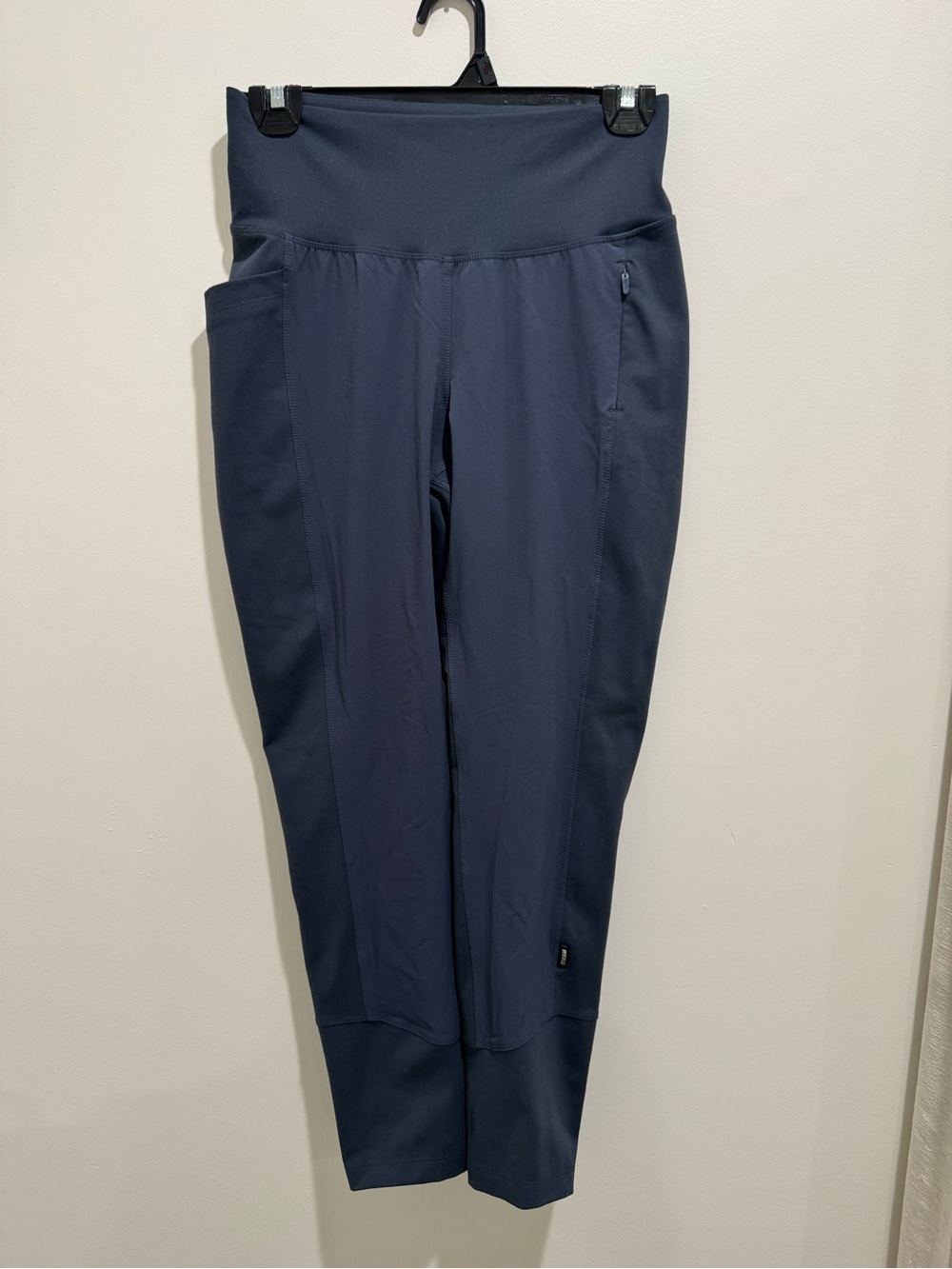 REI Co-op Cropped Performance Leggings Blue Gray Size Small